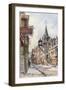The Canongate Tolbooth, Looking West-John Fulleylove-Framed Giclee Print