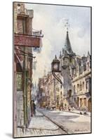 The Canongate Tolbooth, Looking West-John Fulleylove-Mounted Giclee Print