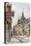 The Canongate Tolbooth, Looking West-John Fulleylove-Stretched Canvas