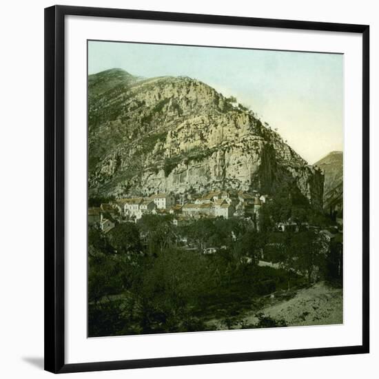 The "Canons Du Tarn", Seen from La Malène, La Malène (Lozère, France), Circa 1890-1895-Leon, Levy et Fils-Framed Photographic Print