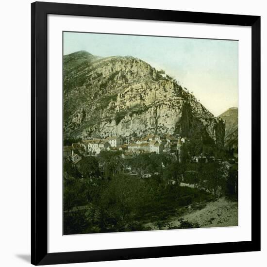 The "Canons Du Tarn", Seen from La Malène, La Malène (Lozère, France), Circa 1890-1895-Leon, Levy et Fils-Framed Photographic Print