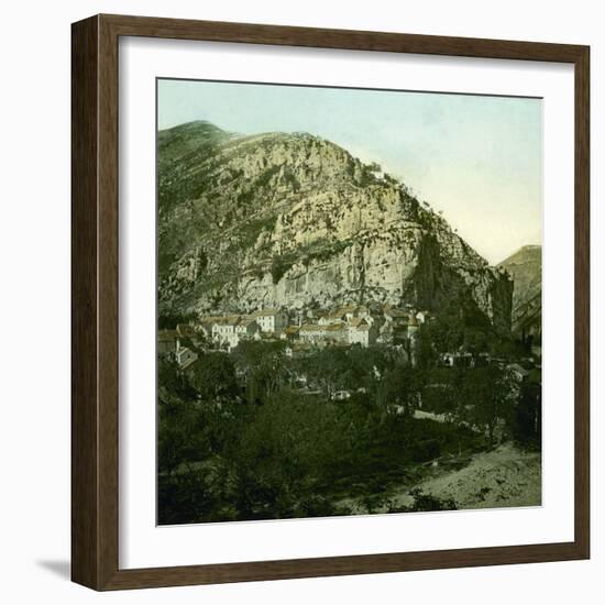 The "Canons Du Tarn", Seen from La Malène, La Malène (Lozère, France), Circa 1890-1895-Leon, Levy et Fils-Framed Photographic Print