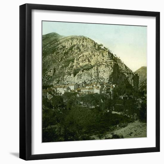 The "Canons Du Tarn", Seen from La Malène, La Malène (Lozère, France), Circa 1890-1895-Leon, Levy et Fils-Framed Photographic Print