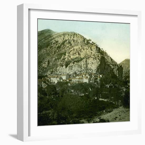 The "Canons Du Tarn", Seen from La Malène, La Malène (Lozère, France), Circa 1890-1895-Leon, Levy et Fils-Framed Photographic Print