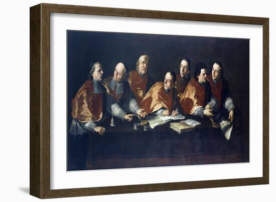 The Canons of Lu, Fresco-Pier Francesco Guala-Framed Giclee Print