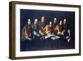 The Canons of Lu, Fresco-Pier Francesco Guala-Framed Giclee Print