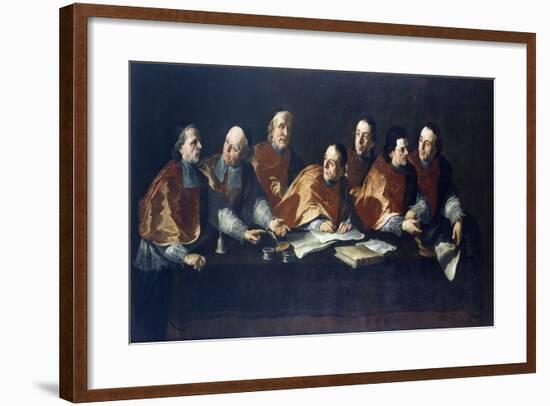 The Canons of Lu, Fresco-Pier Francesco Guala-Framed Giclee Print