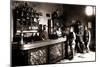 The Canteen at Bessières Barracks, Paris, 1910-null-Mounted Giclee Print