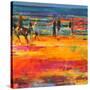 The Canter, Paris Plage-Peter Graham-Stretched Canvas