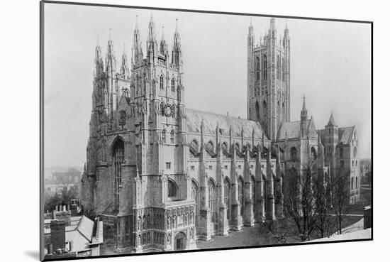 The Canterbury Cathedral-null-Mounted Giclee Print