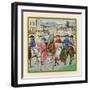 The Canterbury Pilgrimage, Late 15th Century-Henry Shaw-Framed Giclee Print