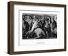 The Canterbury Pilgrims, 19th Century-Thomas Stothard-Framed Giclee Print