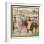 The Canterbury Pilgrims on the Road-null-Framed Photographic Print