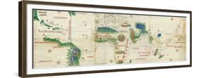 The Cantino Planisphere, 1502-null-Framed Giclee Print