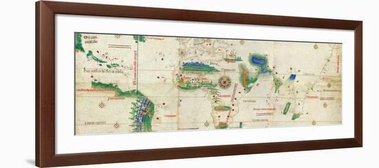 The Cantino Planisphere, 1502-null-Framed Giclee Print