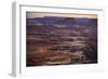 The Canyon Edges Of The Whiterim Trail At Sunset In Canyonlands National Park Near Moab, Utah-Jay Goodrich-Framed Photographic Print