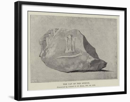 The Cap of the Sphinx-null-Framed Giclee Print