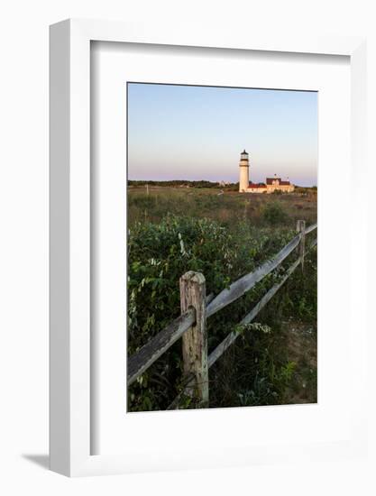 The Cape Cod Lighthouse,. Highland Light, in Truro, Massachusetts-Jerry and Marcy Monkman-Framed Photographic Print