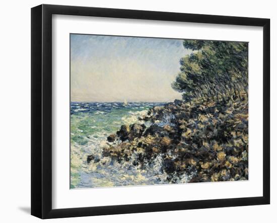 The Cape Martin-Claude Monet-Framed Art Print