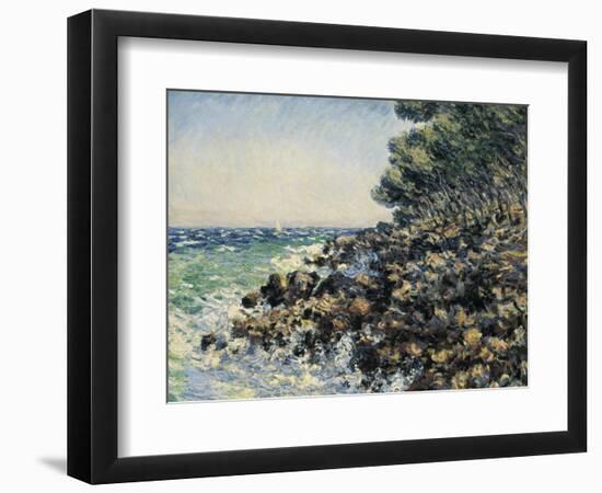 The Cape Martin-Claude Monet-Framed Art Print