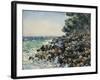 The Cape Martin-Claude Monet-Framed Art Print