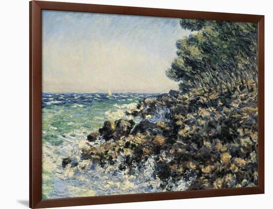 The Cape Martin-Claude Monet-Framed Art Print