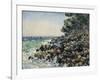 The Cape Martin-Claude Monet-Framed Art Print