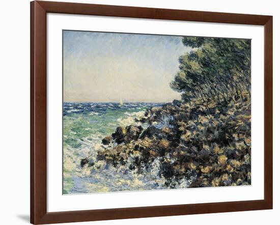 The Cape Martin-Claude Monet-Framed Art Print