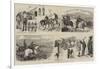 The Cape Mounted Rifles on Police Duty-null-Framed Giclee Print