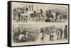 The Cape Mounted Rifles on Police Duty-null-Framed Stretched Canvas