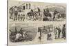 The Cape Mounted Rifles on Police Duty-null-Stretched Canvas