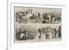 The Cape Mounted Rifles on Police Duty-null-Framed Giclee Print