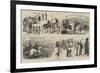 The Cape Mounted Rifles on Police Duty-null-Framed Giclee Print