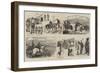 The Cape Mounted Rifles on Police Duty-null-Framed Giclee Print