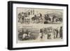 The Cape Mounted Rifles on Police Duty-null-Framed Giclee Print