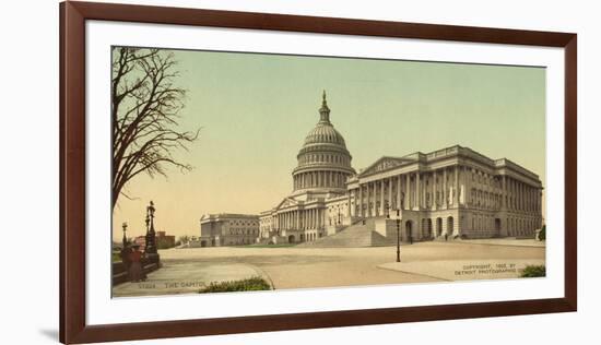 The Capitol at Washington, c.1902-null-Framed Photographic Print