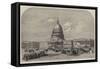 The Capitol at Washington, United States-null-Framed Stretched Canvas