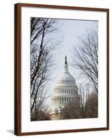 The Capitol Building, Capitol Hill, Washington D.C., United States of America, North America-Christian Kober-Framed Photographic Print