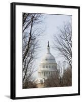 The Capitol Building, Capitol Hill, Washington D.C., United States of America, North America-Christian Kober-Framed Photographic Print