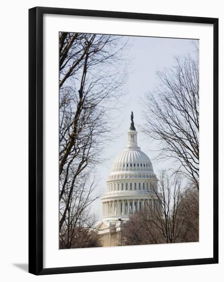 The Capitol Building, Capitol Hill, Washington D.C., United States of America, North America-Christian Kober-Framed Photographic Print