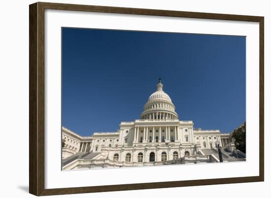 The Capitol Building, Capitol Hill, Washington, D.C., United States of America, North America-John Woodworth-Framed Photographic Print