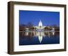 The Capitol Building, Capitol Hill, Washington D.C., United States of America, North America-Christian Kober-Framed Photographic Print