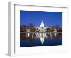 The Capitol Building, Capitol Hill, Washington D.C., United States of America, North America-Christian Kober-Framed Photographic Print