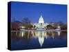 The Capitol Building, Capitol Hill, Washington D.C., United States of America, North America-Christian Kober-Stretched Canvas