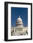 The Capitol Building, Capitol Hill, Washington, D.C., United States of America, North America-John Woodworth-Framed Photographic Print