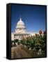 The Capitol Building from the East, Washington D.C., USA-Geoff Renner-Framed Stretched Canvas