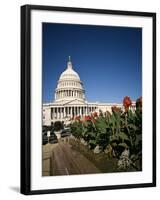 The Capitol Building from the East, Washington D.C., USA-Geoff Renner-Framed Photographic Print