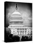 The Capitol Building, US Congress, Washington D.C, District of Columbia, White Frame-Philippe Hugonnard-Stretched Canvas