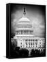 The Capitol Building, US Congress, Washington D.C, District of Columbia, White Frame-Philippe Hugonnard-Framed Stretched Canvas