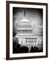 The Capitol Building, US Congress, Washington D.C, District of Columbia, White Frame-Philippe Hugonnard-Framed Art Print